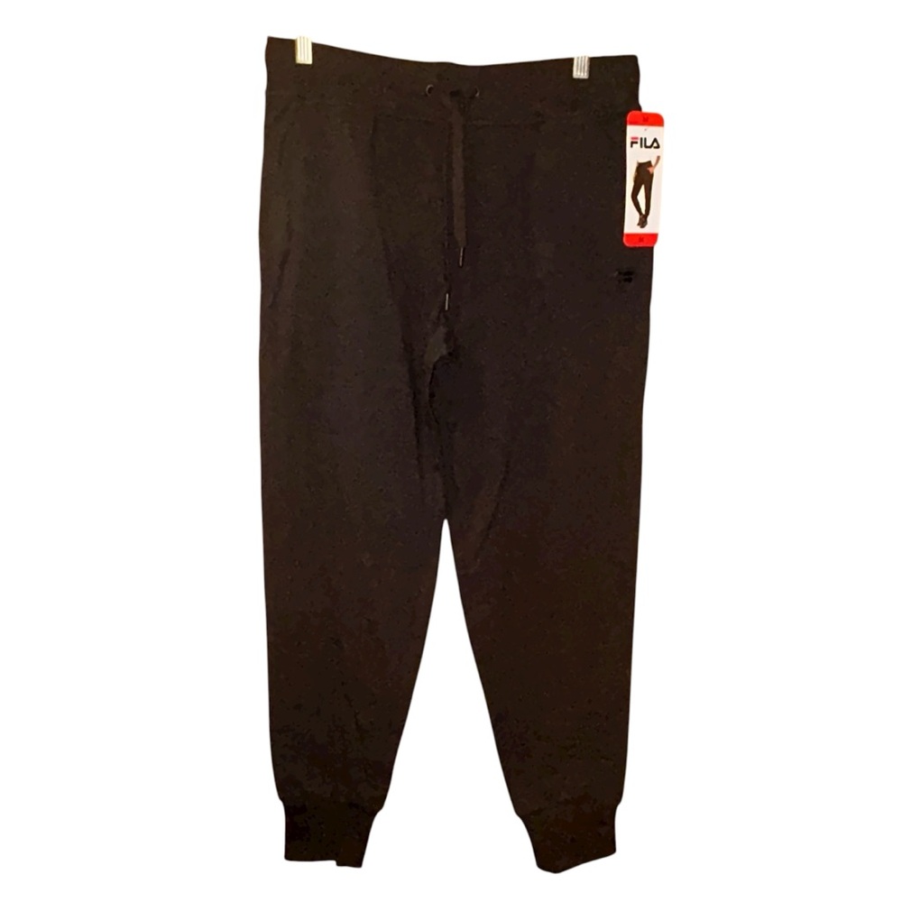 FILA Women’s Black‎ Cotton Jogger Sweatpants Medium NWT